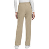 khaki - Mid Rise Drawstring Trouser Cargo Pant