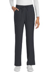Pewter - Cherokee WW Originals Ultra Women Scrub Pants - Front View