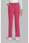 Rapture Rose - Women's Mid Rise Drawstring Trouser Cargo Scrub Pants