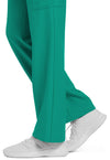 teal blue - Mid Rise Drawstring Trouser Cargo Pant (View 4)