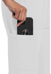 white - Mid Rise Drawstring Trouser Cargo Pant (View 3)