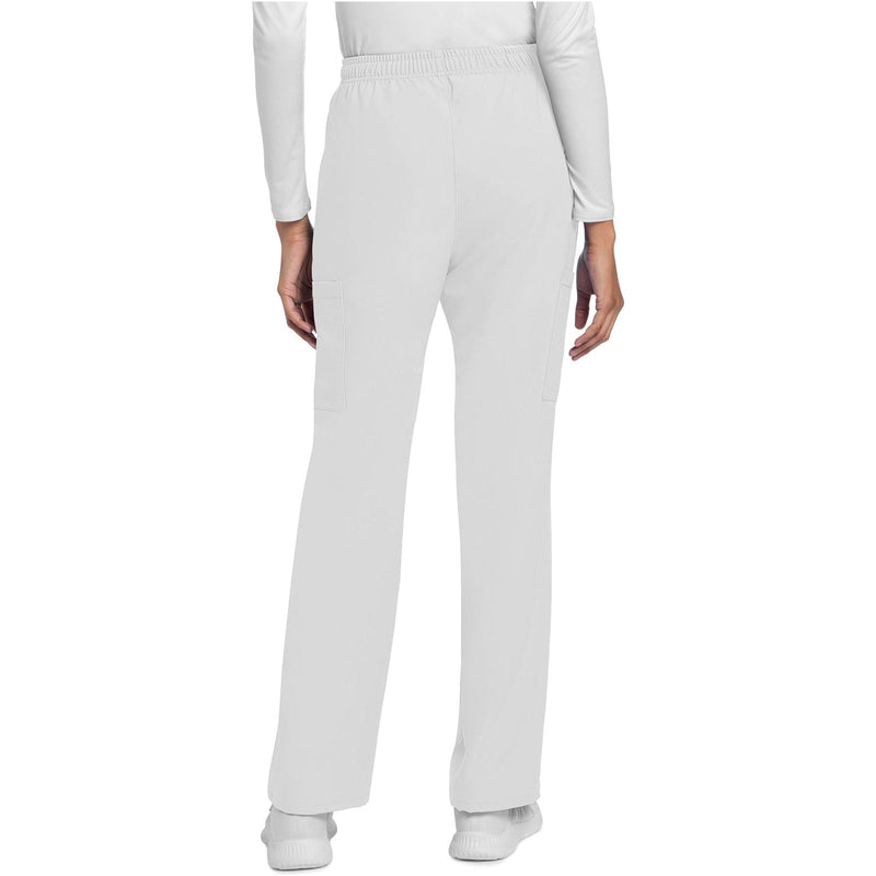 white - Mid Rise Drawstring Trouser Cargo Pant