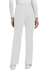 White - Cherokee WW Originals Ultra Women Scrub Pants - Back View