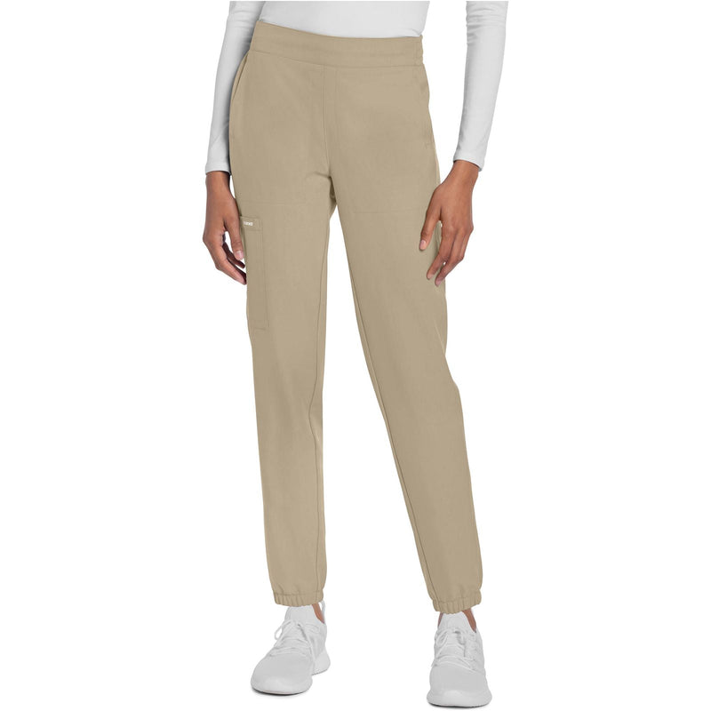 khaki - Mid Rise Jogger