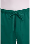 Hunter Green - Men's Mid Rise Zip Fly Straight Leg Scrub Pants – Short (View 2)