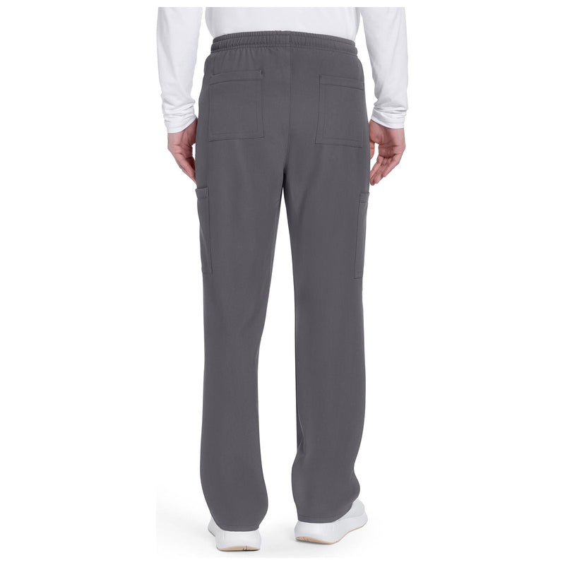 pewter - Men's Mid Rise Zip Fly Straight Leg Pant