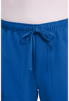 Royal - Men's Mid Rise Zip Fly Straight Leg Scrub Pants – Short (View 2)