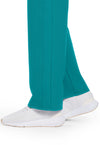 Teal Blue - Men's Mid Rise Zip Fly Straight Leg Scrub Pants – Short (View 4)