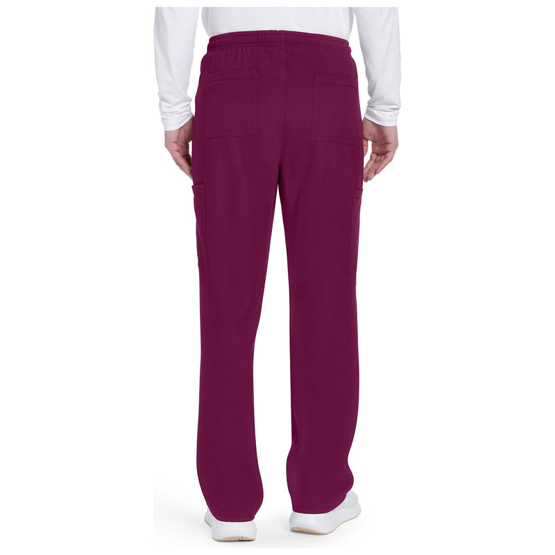 wine - Men's Mid Rise Zip Fly Straight Leg Pant