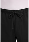 Black - Men's Mid Rise Zip Fly Straight Leg Scrub Pants – Tall (View 2)