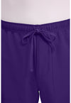 Grape - Men's Mid Rise Zip Fly Straight Leg Scrub Pants – Tall (View 2)