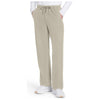 khaki - Men's Mid Rise Zip Fly Straight Leg Pant
