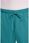 Teal Blue - Men's Mid Rise Zip Fly Straight Leg Scrub Pants – Tall (View 2)
