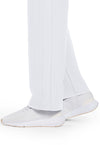 White - Men's Mid Rise Zip Fly Straight Leg Scrub Pants – Tall (View 4)