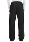 Black - Cherokee WW Originals Ultra Men Scrub Pants - Back View