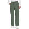 olive - Men's Mid Rise Zip Fly Straight Leg Pant