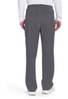 Pewter - Cherokee WW Originals Ultra Men Scrub Pants - Back View
