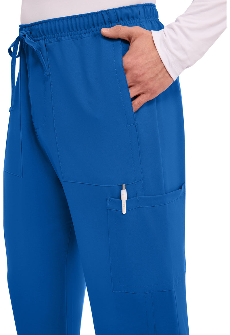royal - Men's Mid Rise Zip Fly Straight Leg Pant (View 3)