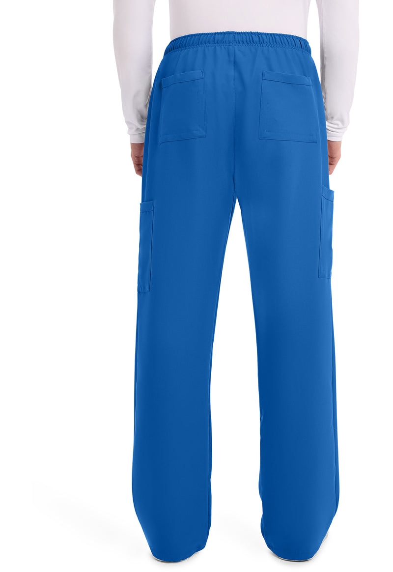 Royal - Cherokee WW Originals Ultra Men Scrub Pants - Back View