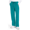 teal blue - Men's Mid Rise Zip Fly Straight Leg Pant