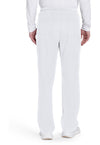 White - Cherokee WW Originals Ultra Men Scrub Pants - Back View