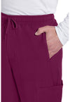 wine - Men's Mid Rise Zip Fly Straight Leg Pant (View 2)