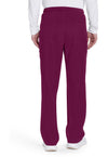 Wine - Cherokee WW Originals Ultra Men Scrub Pants - Back View