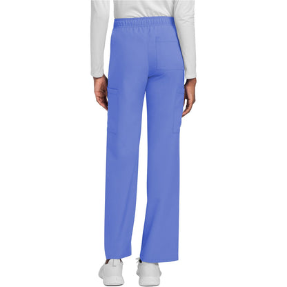 Unisex Mid Rise Drawstring Straight Pant