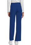 Galaxy Blue - Unisex Mid Rise Drawstring Straight Scrub Pants – Short (Back)