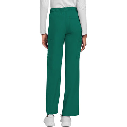 Unisex Mid Rise Drawstring Straight Pant