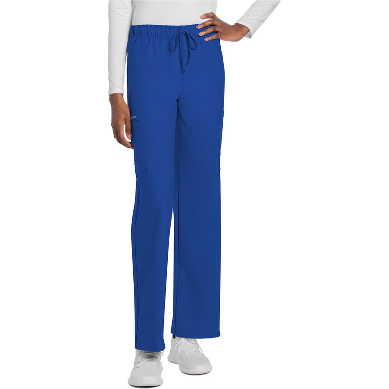 royal - Unisex Mid Rise Drawstring Straight Pant