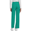 teal blue - Unisex Mid Rise Drawstring Straight Pant