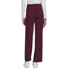 wine - Unisex Mid Rise Drawstring Straight Pant