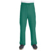 hunter green - Unisex Mid Rise Drawstring Straight Pant
