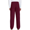wine - Unisex Mid Rise Drawstring Straight Pant
