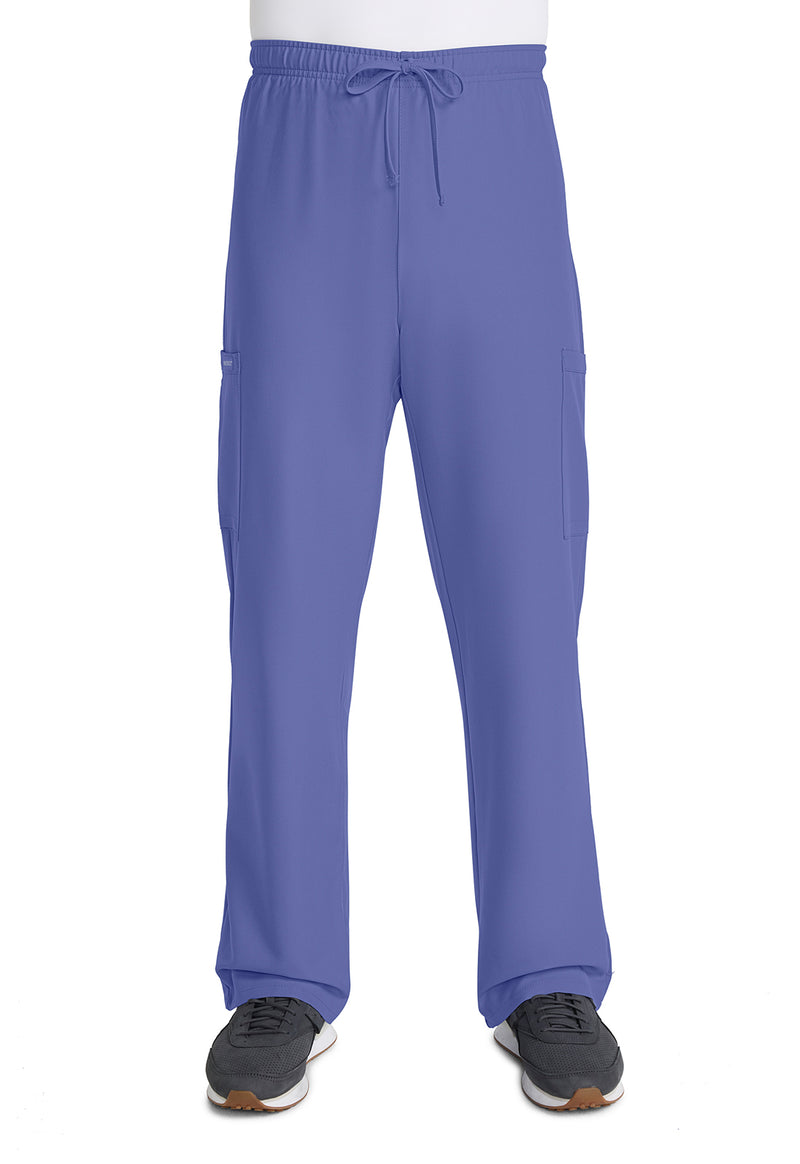 Ciel Blue - Cherokee WW Originals Ultra Unisex Scrub Pants - Front View