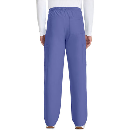 Unisex Mid Rise Drawstring Straight Pant