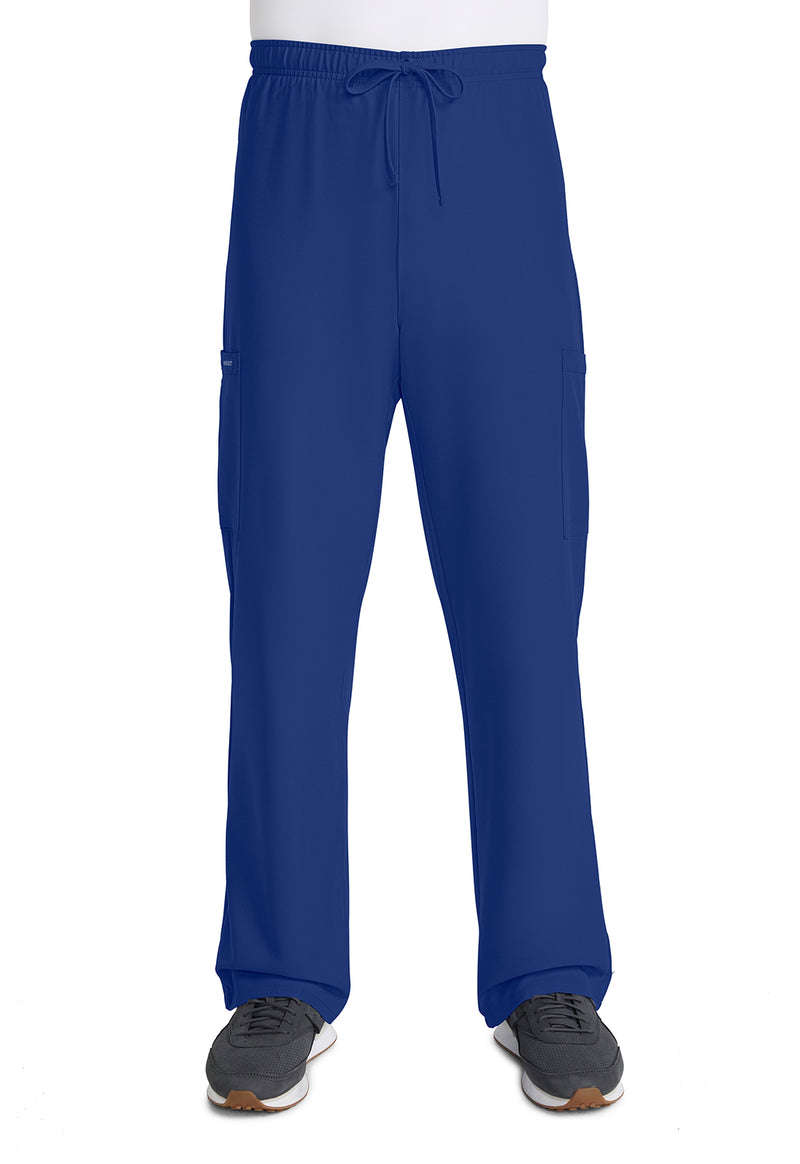 Galaxy Blue - Cherokee WW Originals Ultra Unisex Scrub Pants - Front View