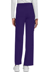 Grape - Cherokee WW Originals Ultra Unisex Scrub Pants - Back View