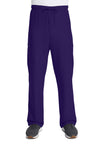 Grape - Cherokee WW Originals Ultra Unisex Scrub Pants - Front View
