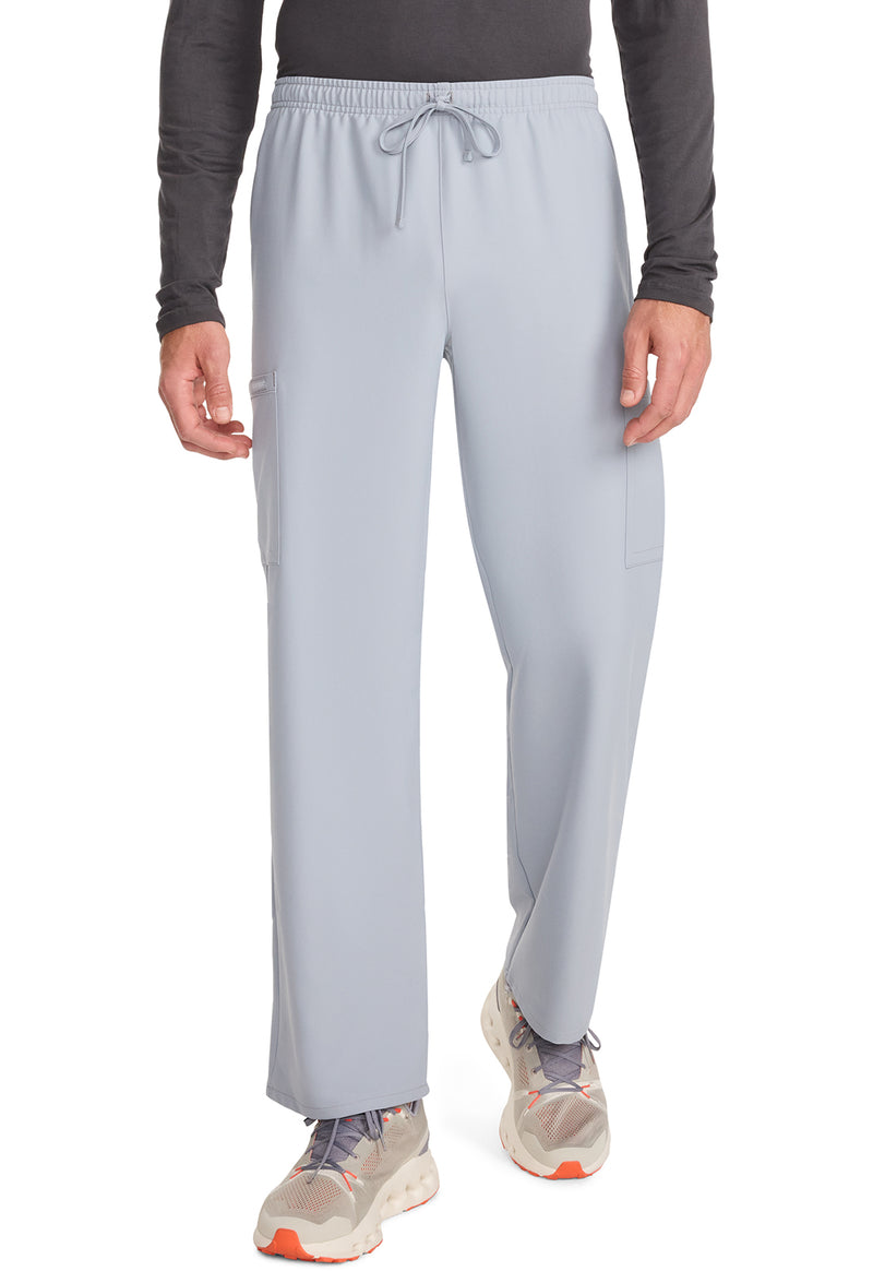 Grey - Cherokee WW Originals Ultra Unisex Scrub Pants - Front View