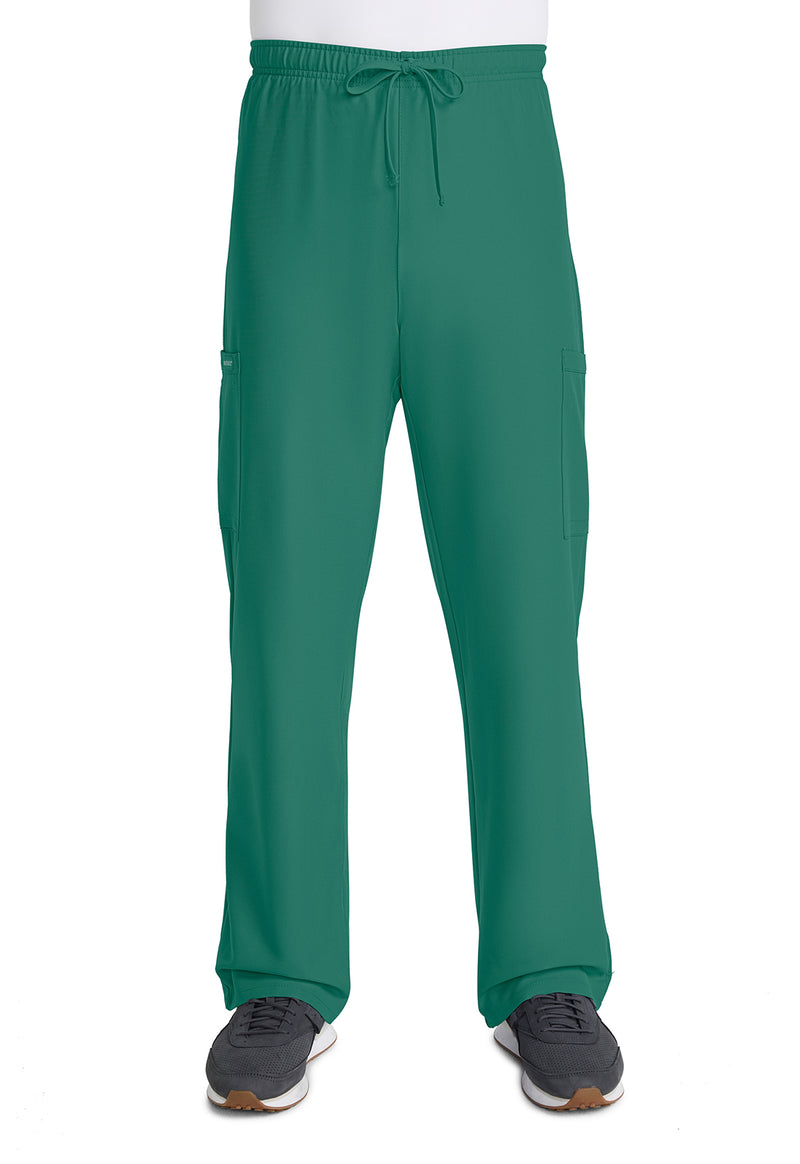 Hunter Green - Cherokee WW Originals Ultra Unisex Scrub Pants - Front View