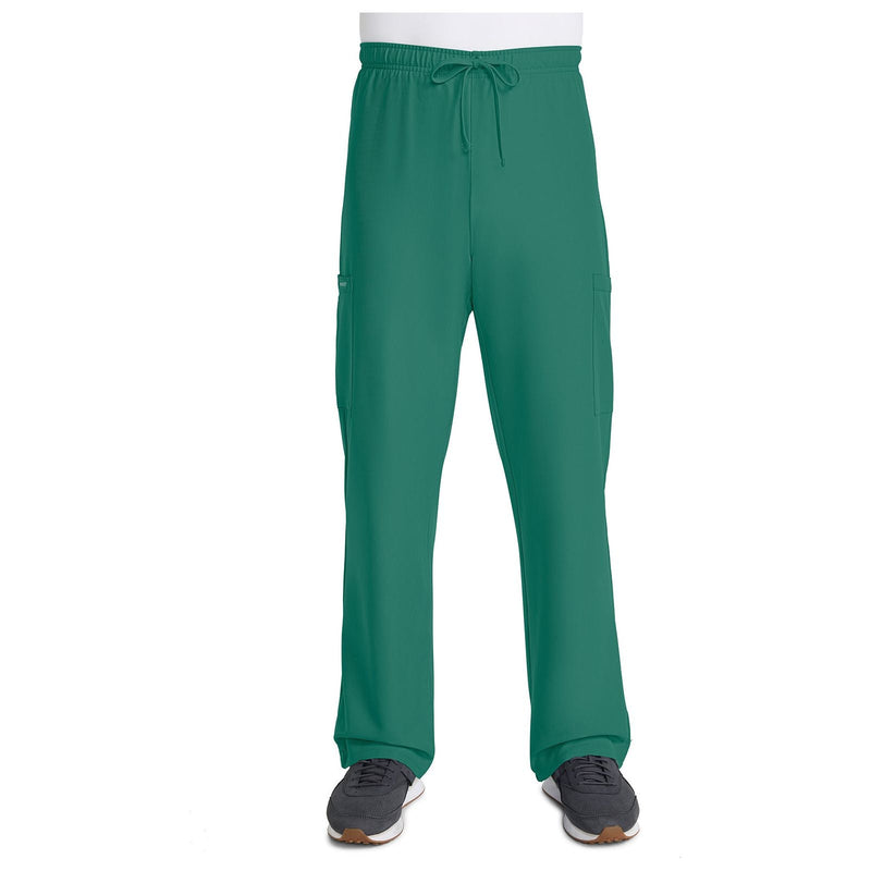 hunter green - Unisex Mid Rise Drawstring Straight Pant