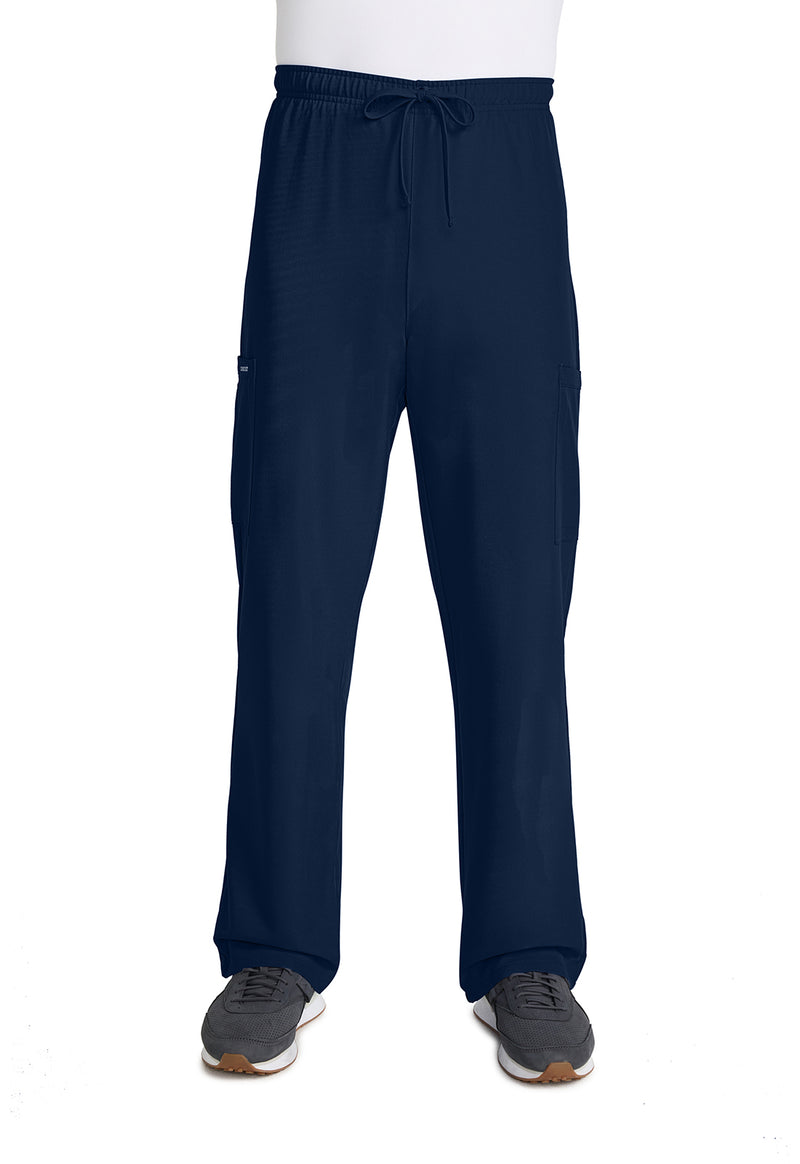Navy - Cherokee WW Originals Ultra Unisex Scrub Pants - Front View