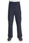 Pewter - Unisex Mid Rise Drawstring Straight Scrub Pants