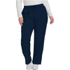 navy - Mid Rise Pull-on Slim Leg Cargo Pant