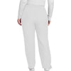 white - Mid Rise Pull-on Slim Leg Cargo Pant
