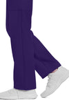 Grape - Women's Mid Rise Pull-on Slim Leg Cargo Scrub Pants – Regular (View 4)