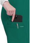 hunter green - Mid Rise Pull-on Slim Leg Cargo Pant (View 3)