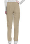 Khaki - Cherokee WW Originals Ultra Women Scrub Pants - Back View